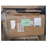 Range hood roughly 4ft wide Located in