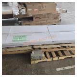 120in. Solid wood countertop white oak 4xthe