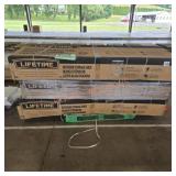 Lifetime outdoor storage shed 3x the bid