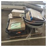 Skid of wheelbarrow & wheelbarrow parts