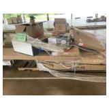Cabinet, Bird Feeders, Table, Sink, Light Bulbs