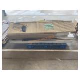 Wet/Dry Mops (5), Oak Flooring, Louver Door