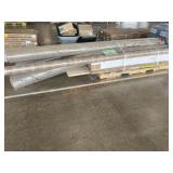 Assorted Doors, Rolls of Carpet, Rolls of Flooring