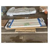 2 door bifold, designer plank, unopened boxes