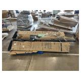 Offset umbrella solar led lights 2xbid