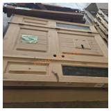 Unfinished 36x80 door(rough est.69x82)