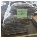 Vigor premium brown wood mulch by the skid