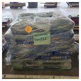 Skid of mortar mix