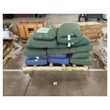 Blue& Green seat cushions