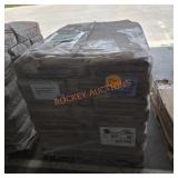 Skid of structolite basecoat plaster