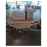 Glacier toilet, water tank, rugs, shutters, more