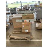 Vevor lawn sweeper,trashcan,channel drain,more