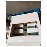Vanity with sink top damaged