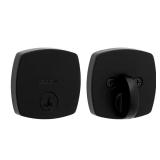 Midtown Matte Black Deadbolt with SmartKKey