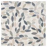 Countryside Flower Mosaic Tile, Multicolored, 1 b