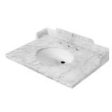 Pemberton 30 in Marble Carrara Vanity Top