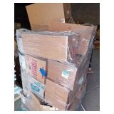 Skid of miscellaneous fall/Halloween