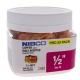 604 1/2 in. Copper Cup X MIP Adapter (25)