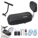 Kids Bike Seat with Backrest and Handlebar, broke