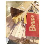Skid of flooring and miscellaneous items