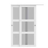 72x80 3-Lite Sliding Closet Doors Kit