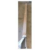Matte black interior door trim. 84"