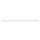 61 in. W Cultured Marble Backsplash White