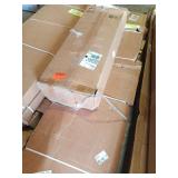 Skid of 4 boxes containing closet and drawer kits