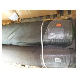 Skid of 2 rolls grass carpeting