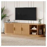 Harper & Bright Farmhouse TV Stand with Doors