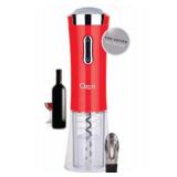 Ozeri Red Electric Wine Bottle Opener