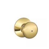 Plymouth Bright Brass Door Knob Privacy