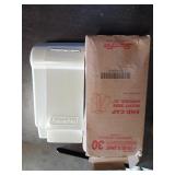 End cap for baseboard heater