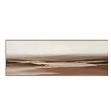 Classy Art 1 Piece Framed Travel Print 20x60