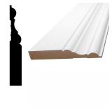 MDF Primed Baseboard Molding Pack (4)