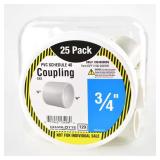 Charlotte Pipe 3/4 in. PVC Coupling 25pk