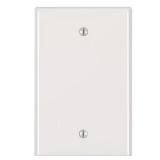1-Gang White Blank Plate Nylon PJ13-WM