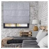 Lakehouse Pewter Roman Shades 48x72