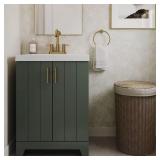 Glacier Bay Fernhill 24.5" Vanity, White Top