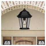 Volume Lighting Black Lantern Pendant Light