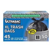45 Gal Extra Large Trash Bags (50 Ct)