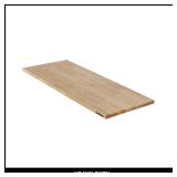 Solid Wood Work Surface for Garage Storage