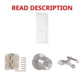 (Damaged) 30x80 Shaker White 2-Panel (Door Only)