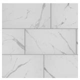 12 Cases. Carrara Matte Rectified 12x24 Porcelain