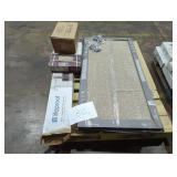 Skid Vinyl Plank/Tile Flooring, Some Tiles Broken