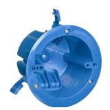 1-Gang 18 cu. in. Round Old Work Electrical Box