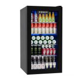 IUDommy 15.35 in. Beverage Refrigerator Black
