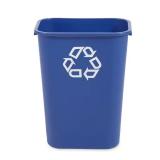 10.38 Gal. Blue Large Deskside Recycling Bin