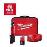 M12 12V Lithium-Ion Ratchet Kit with Battery