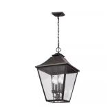 Galena 4-Light Sable Outdoor Pendant Light